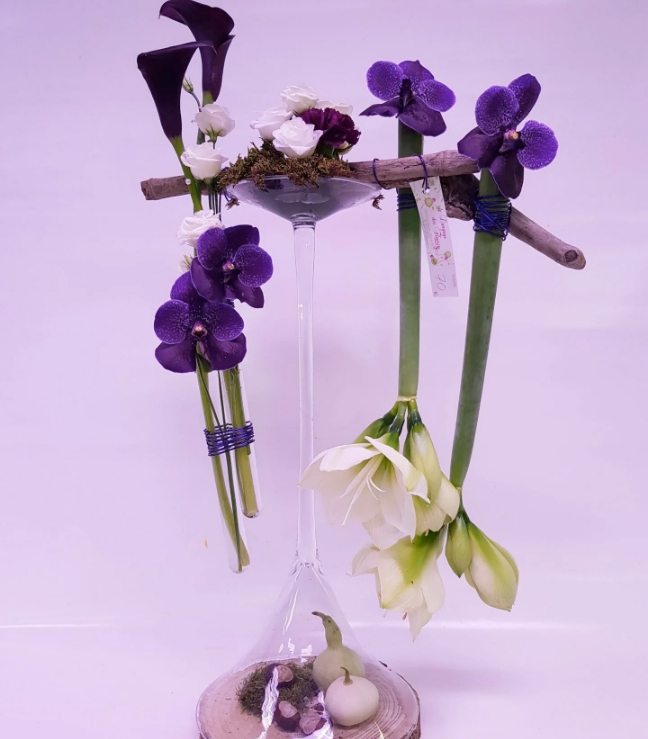 composition d'orchidée
